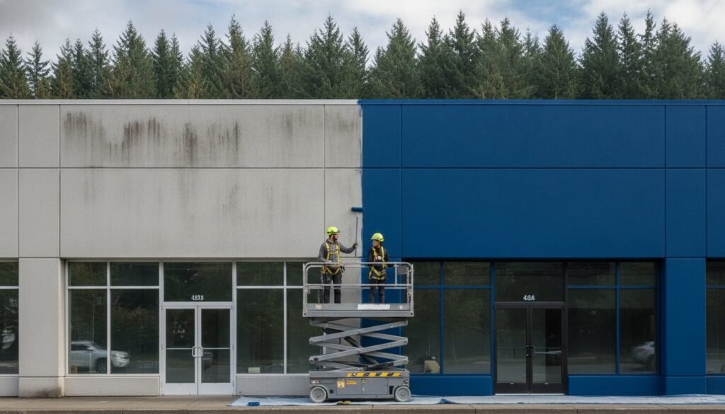 Commercial Building Painting Vancouver WA: The Business Owner’s Guide to Quality & ROI