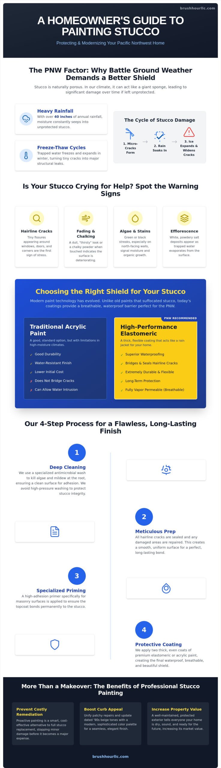 Professional Painting Stucco Exterior in Battle Ground WA: The 2026 Guide
